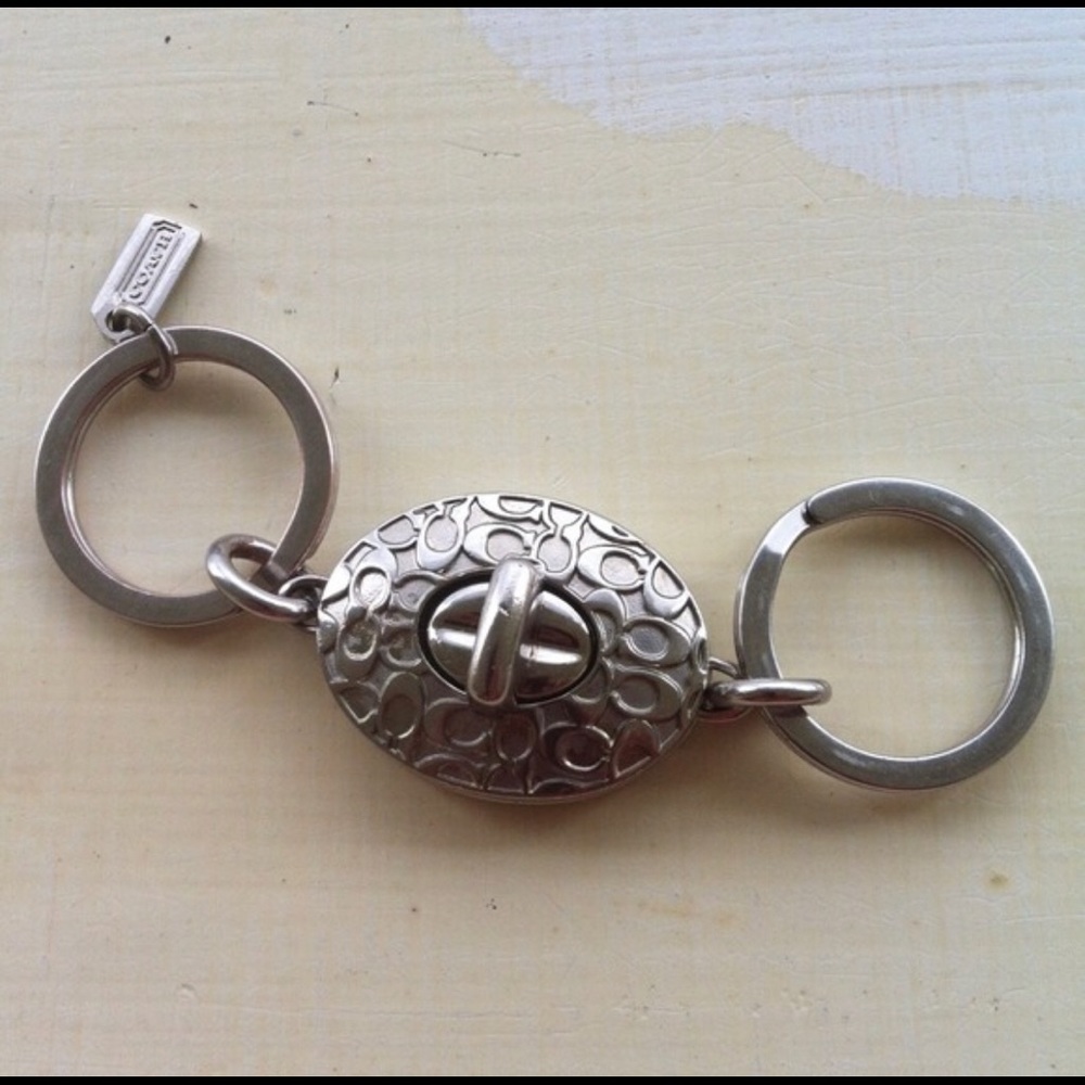 Coach 4” Valet Key Chain